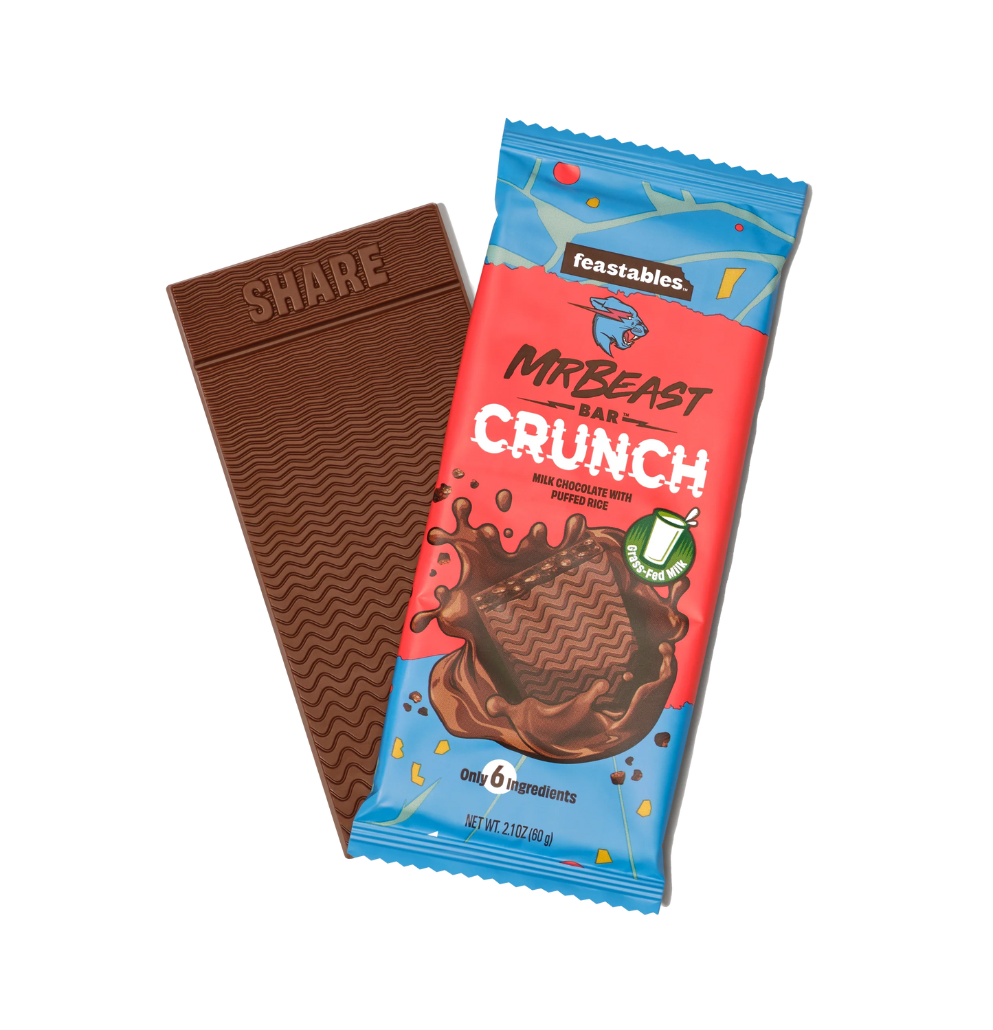 Feastables Chocolate Bar Crunch